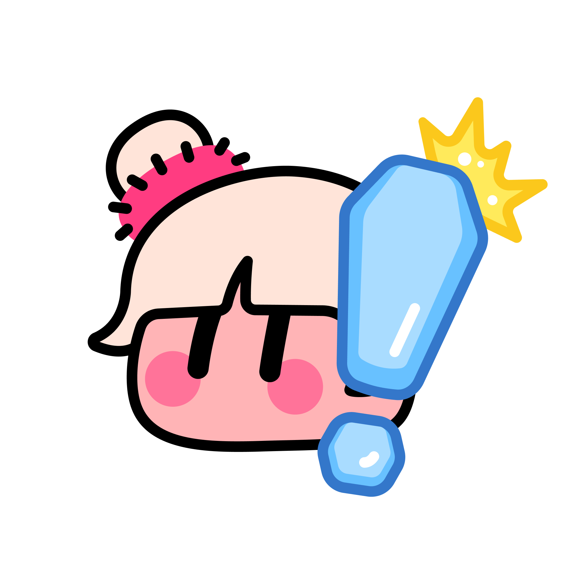 Cheers UP Emoji-震惊-35